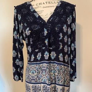 GUC Daniel Rainn Stitch Fix Blouse Large